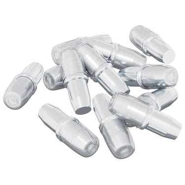 Vidaxl plankhaak 12 pcs zilver 7 x 16 mm ijzer