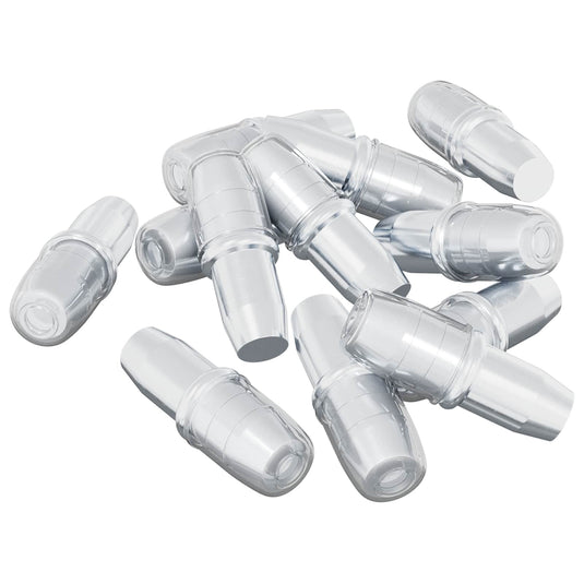 Vidaxl plankhaak 12 pcs zilver 7 x 16 mm ijzer