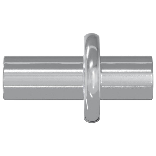 Vidaxl plankhaak 2 pcs zilver 8,6 x 8,6 x 14,6 mm staal
