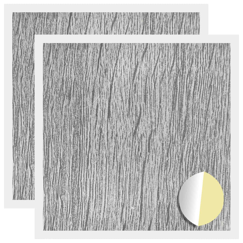 Load image into Gallery viewer, Vidaxl zelfklevende schroefhoes 2 pcs grijs sonoma ø 20 x 0,5 mm
