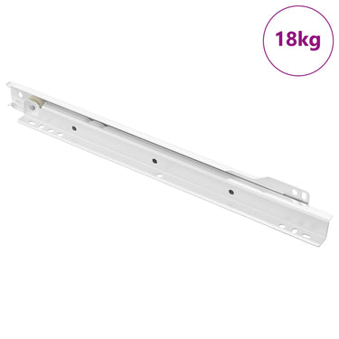 Vidaxl ladegeleider 73 pcs wit staal