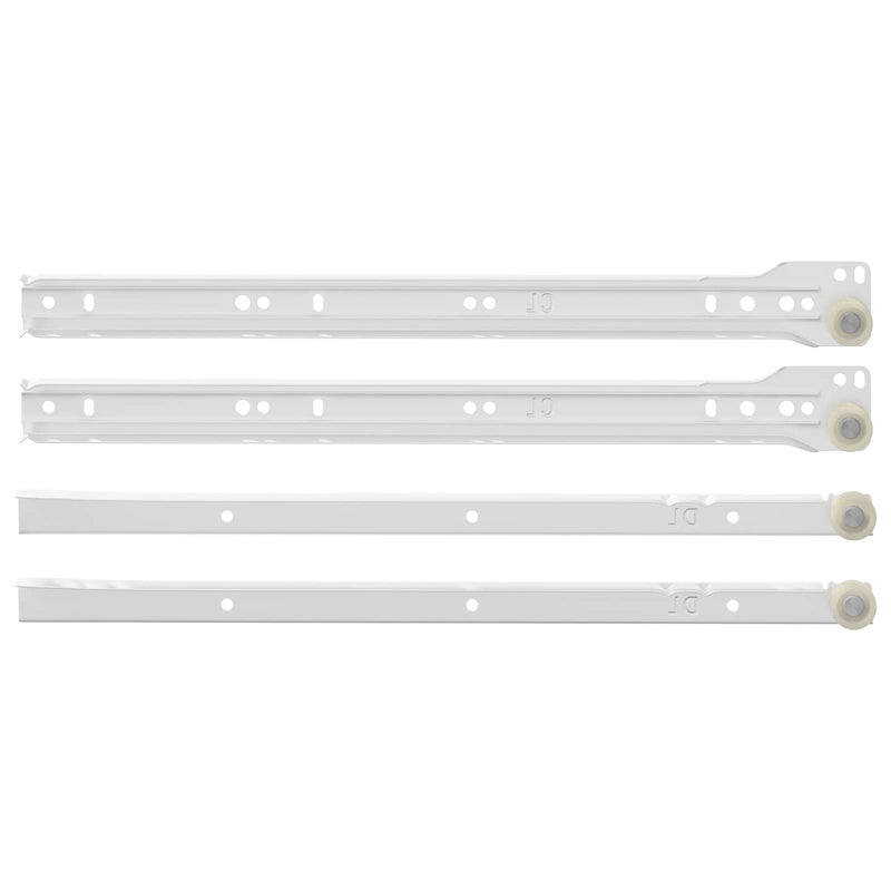 Load image into Gallery viewer, Vidaxl ladegeleider 2 pcs wit 350 mm staal
