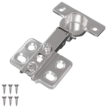 Vidaxl scharnier 12 pcs nikkel 85 x 52,5 x 9,5 mm ijzer