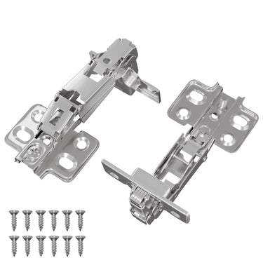 Vidaxl scharnier 2 pcs nikkel 139 x 64,1 x 10 mm ijzer