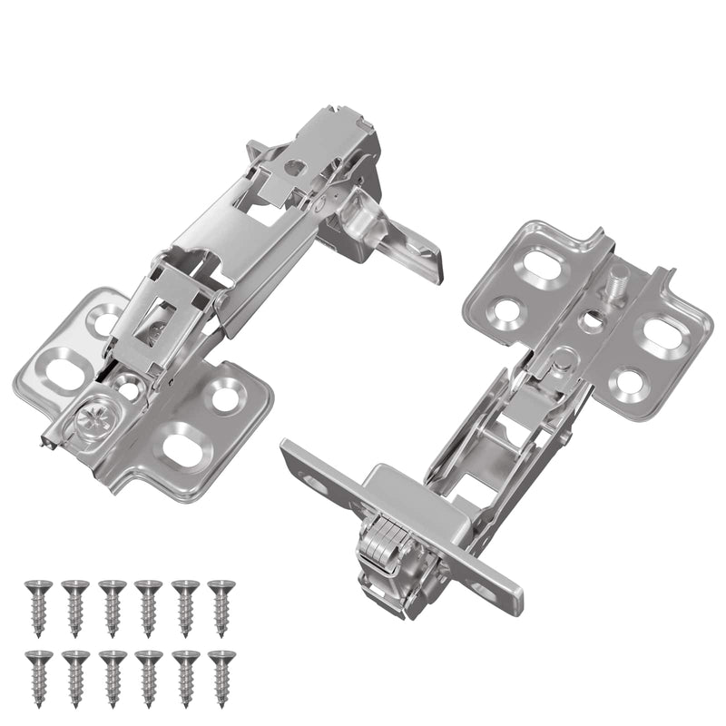 Load image into Gallery viewer, Vidaxl scharnier 2 pcs nikkel 139 x 64,1 x 10 mm ijzer
