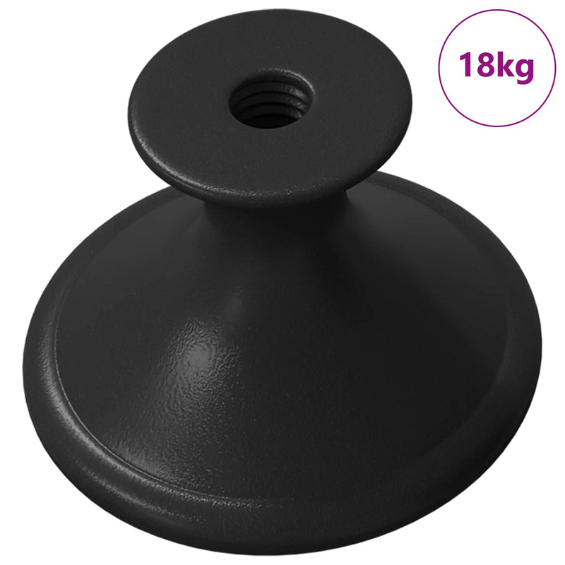 Load image into Gallery viewer, Vidaxl handvat 1461 pcs zwart ø30 mm aluminium
