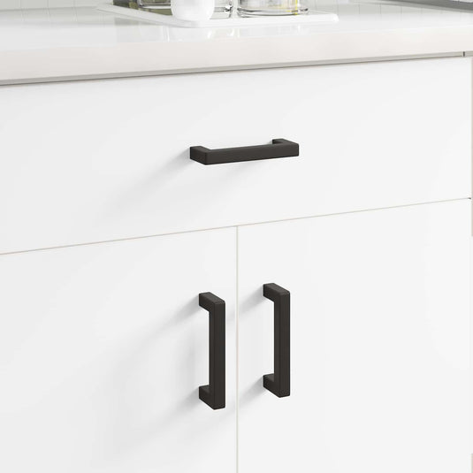 Vidaxl meubelhandgreep 429 pcs zwart 110 x 12 x 36 mm ijzer