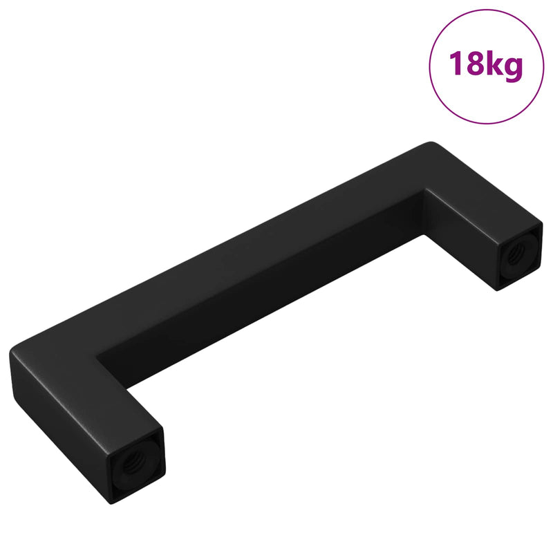 Load image into Gallery viewer, Vidaxl meubelhandgreep 429 pcs zwart 110 x 12 x 36 mm ijzer

