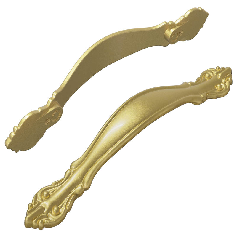 Load image into Gallery viewer, Vidaxl handvat 2 pcs goud 143 x 19,2 x 20 mm zinklegering
