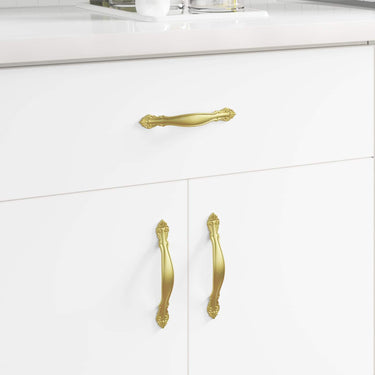 Vidaxl handvat 12 pcs goud 143 x 19,2 x 20 mm zinklegering