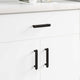 Vidaxl kasthandgreep 2 pcs zwart 121 x 16.6 x 28.3 mm ijzer
