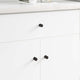 Vidaxl kastknoppen 2 pcs zwart m4 x 12 mm ijzer