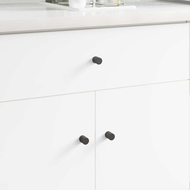 Vidaxl kastknop 1011 pcs zwart ijzer