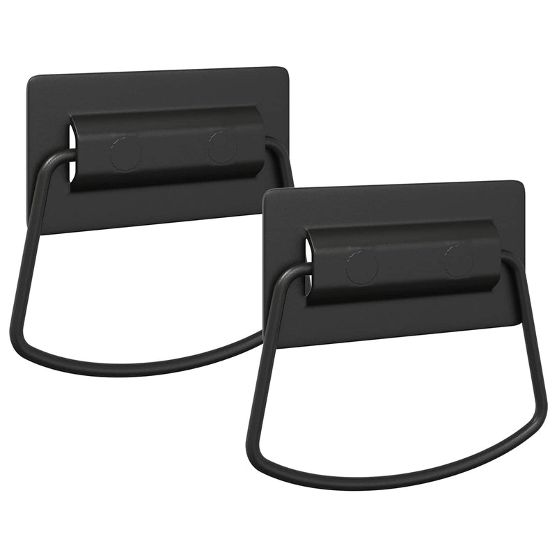 Load image into Gallery viewer, Vidaxl kast handvatten 2 pcs zwart 85 x 45 mm metaal
