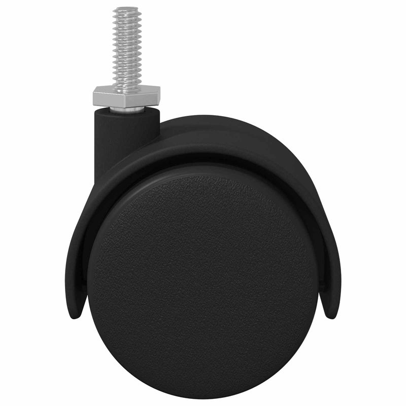 Load image into Gallery viewer, Vidaxl wielen 12 pcs zwart 40,1 x 37,8 mm pp en ijzer
