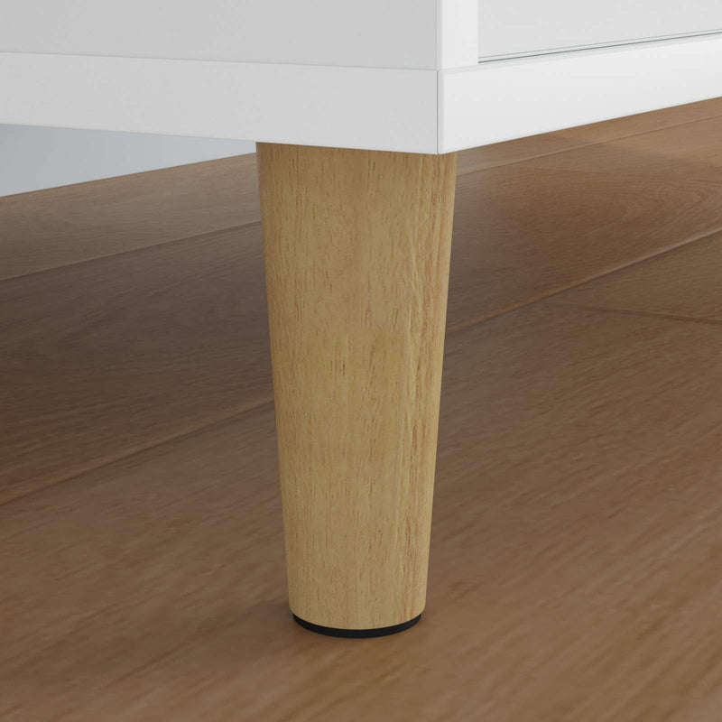 Load image into Gallery viewer, Vidaxl meubelpoten 2 pcs bruin ø 44 x 100 mm massief eucalyptus hout
