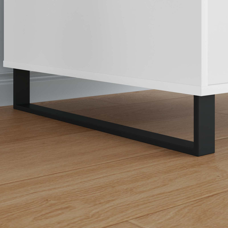 Load image into Gallery viewer, Vidaxl meubelpoten 2 pcs zwart 596 x 40,5 x 100 mm ijzer

