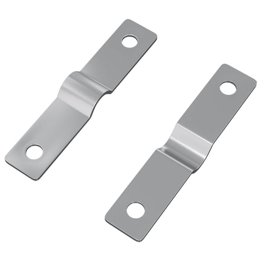 Vidaxl strijkplaat 2 pcs zilver 50 x 10 x 1,2 mm ijzer