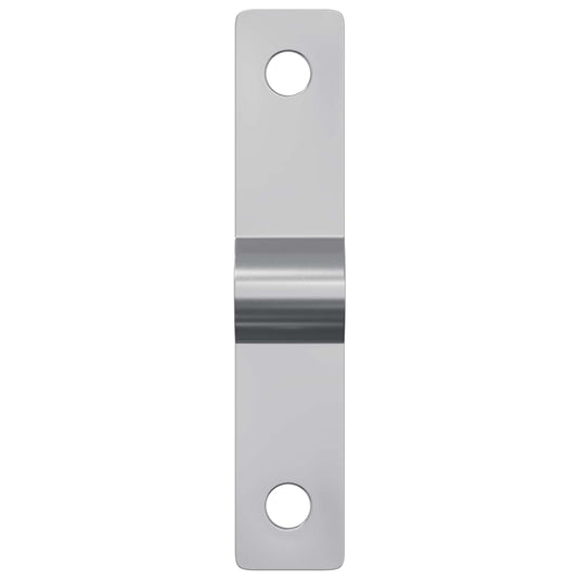 Vidaxl strijkplaat 2 pcs zilver 50 x 10 x 1,2 mm ijzer