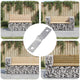 Vidaxl strijkplaat 12 pcs zilver 50 x 10 x 1,2 mm ijzer