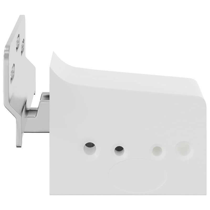 Load image into Gallery viewer, Vidaxl kast hangbeugel 261 pcs wit 70 x 48 x 19 mm ijzer en plastic
