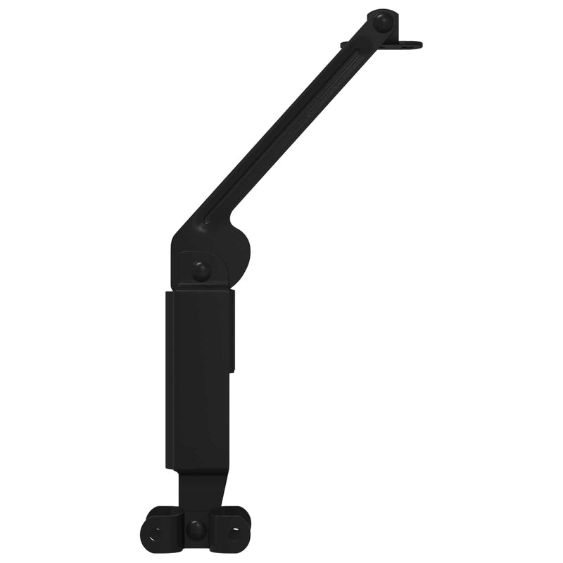 Load image into Gallery viewer, Vidaxl deksel ondersteunend scharnier 2 pcs zwart 192 x 32 x 50 mm
