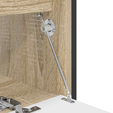 Vidaxl deksel ondersteunend scharnier 12 pcs zilver 194 x 36 x 18 mm