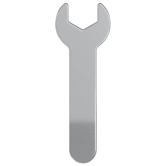 Vidaxl schroefsleutel 2 pcs zilver 13 mm ijzer