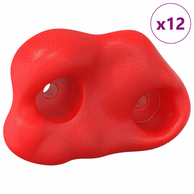 Load image into Gallery viewer, Vidaxl klimgreep 12 pcs rood 100 x 67 x 43 mm pp
