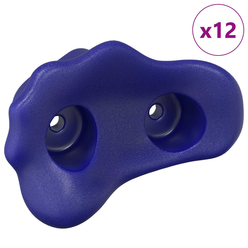 Load image into Gallery viewer, Vidaxl klimgreep 12 pcs blauw 100 x 67 x 43 mm pp
