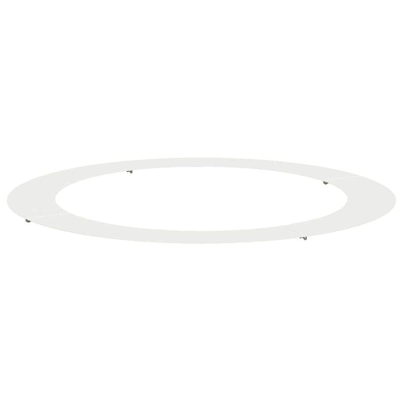 Load image into Gallery viewer, Vidaxl geschikt voor platte boomring wit ø90 120 cm staal
