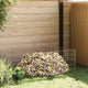 Vidaxl vierkante composter 100 x 100 x 50 cm ijzer