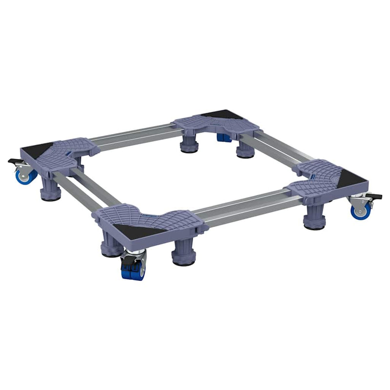 Load image into Gallery viewer, Vidaxl wasmachinebasis grijs 67 x 67 x 12 cm roestvrij staal
