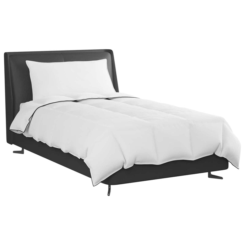 Load image into Gallery viewer, Vidaxl winter dekbed met kussen 2 pcs wit donsveertjes
