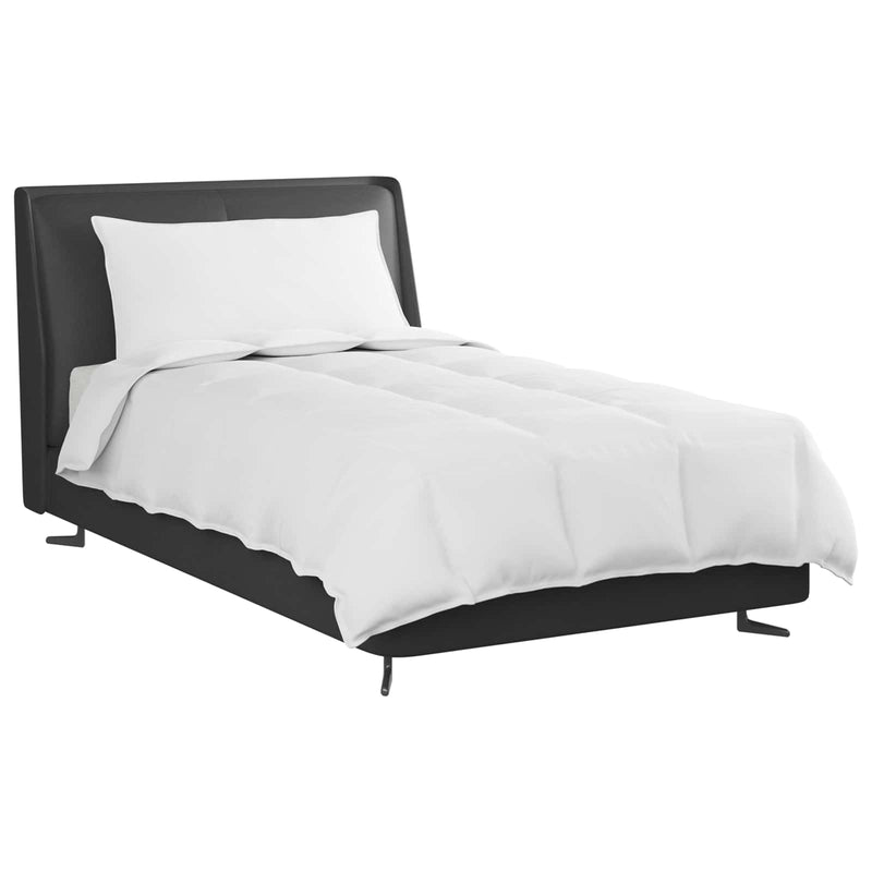 Load image into Gallery viewer, Vidaxl 2-in-1 dekbed met kussen 2 pcs wit donsveertjes
