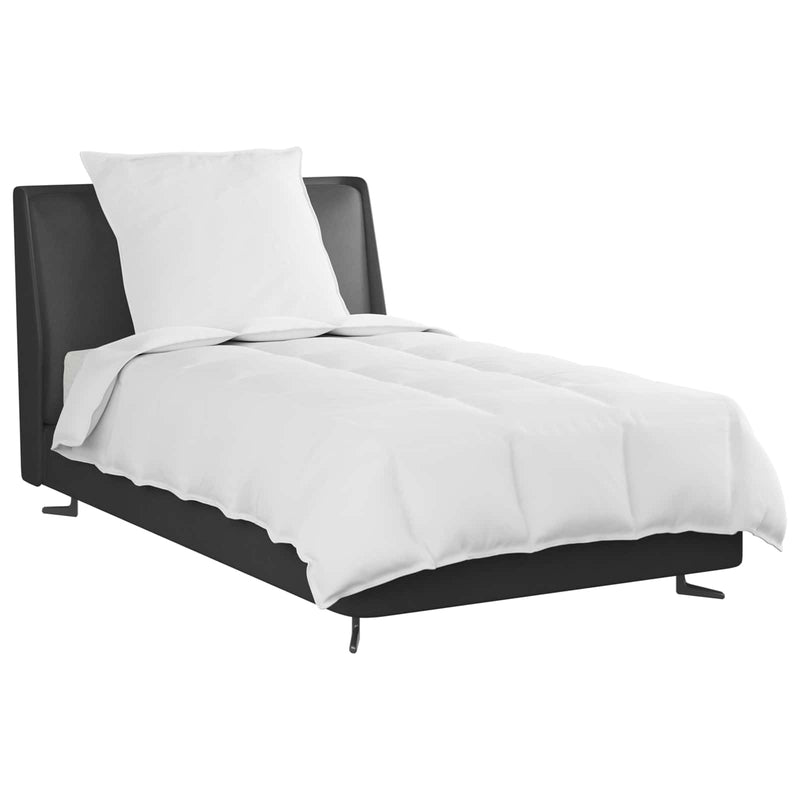 Load image into Gallery viewer, Vidaxl 2-in-1 dekbed met kussen 2 pcs wit donsveertjes
