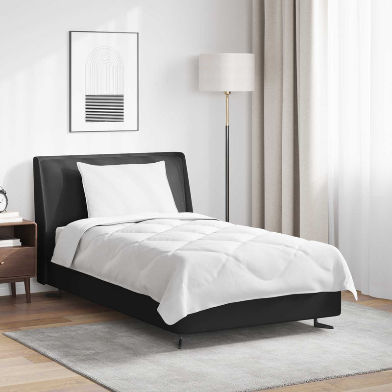 Load image into Gallery viewer, Vidaxl het duvet voor elk seizoen met kussen 2 pcs wit microvezel
