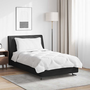 Vidaxl dekbed set met kussen 2 pcs wit microfibre