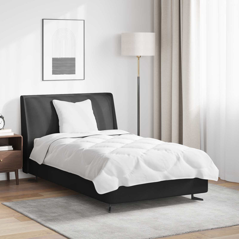Load image into Gallery viewer, Vidaxl dekbed set met kussen 2 pcs wit microfibre

