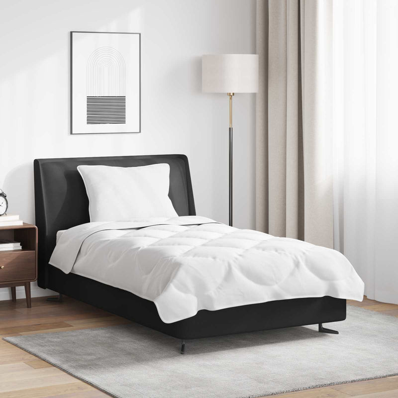 Load image into Gallery viewer, Vidaxl dekbed set met kussen 2 pcs wit microfibre
