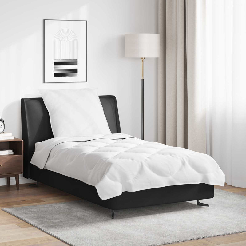 Load image into Gallery viewer, Vidaxl dekbed set met kussen 2 pcs wit microfibre
