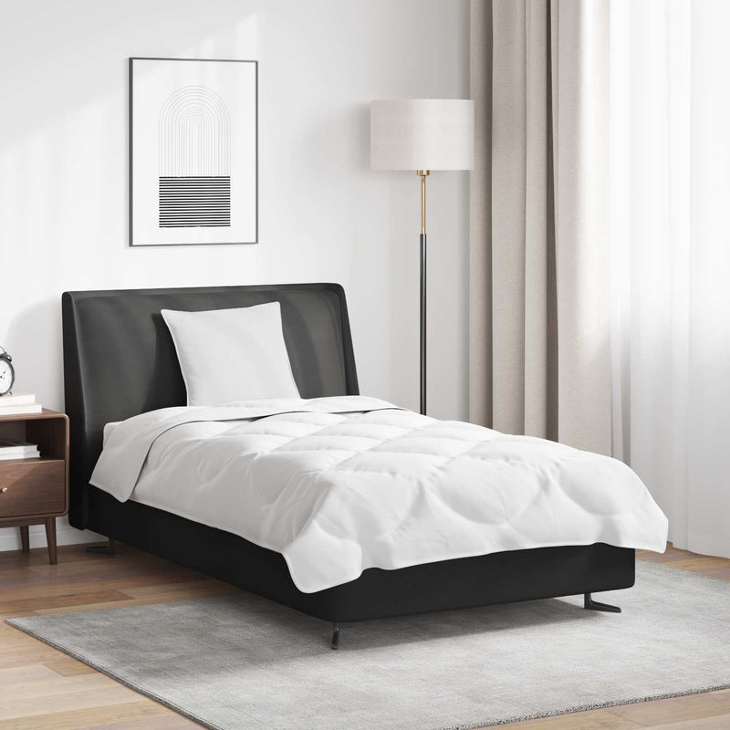 Load image into Gallery viewer, Vidaxl dekbed set met kussen 2 pcs wit microfibre
