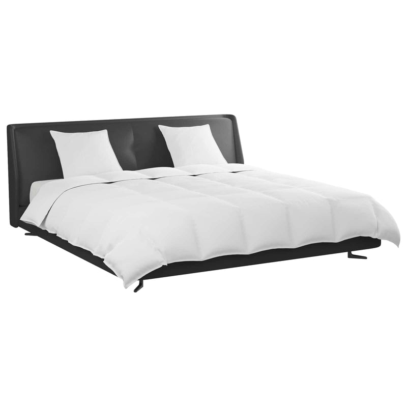 Load image into Gallery viewer, Vidaxl dekbed set met kussen 3 pcs wit donsveertjes
