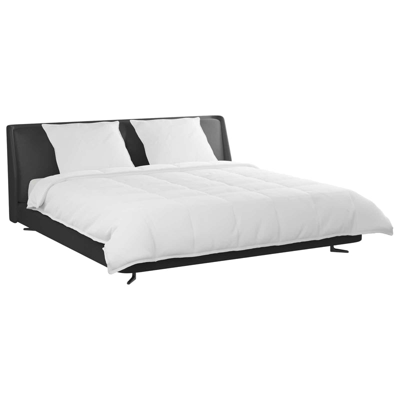 Load image into Gallery viewer, Vidaxl dekbed set met kussen 3 pcs wit donsveertjes
