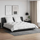 Vidaxl dekbed met kussen 3 pcs wit microfibre
