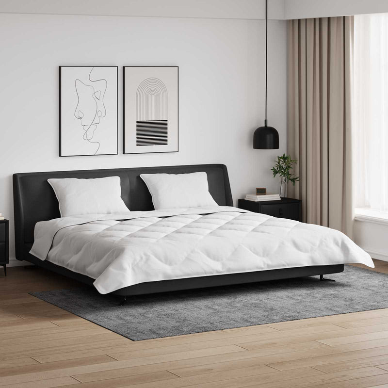 Load image into Gallery viewer, Vidaxl winter dekbed met kussen 3 pcs wit microvezel
