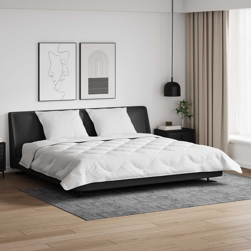 Load image into Gallery viewer, Vidaxl winter dekbed met kussen 3 pcs wit microvezel
