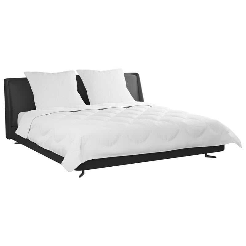 Load image into Gallery viewer, Vidaxl dekbed set met kussen 3 pcs wit microfiber en dons feather
