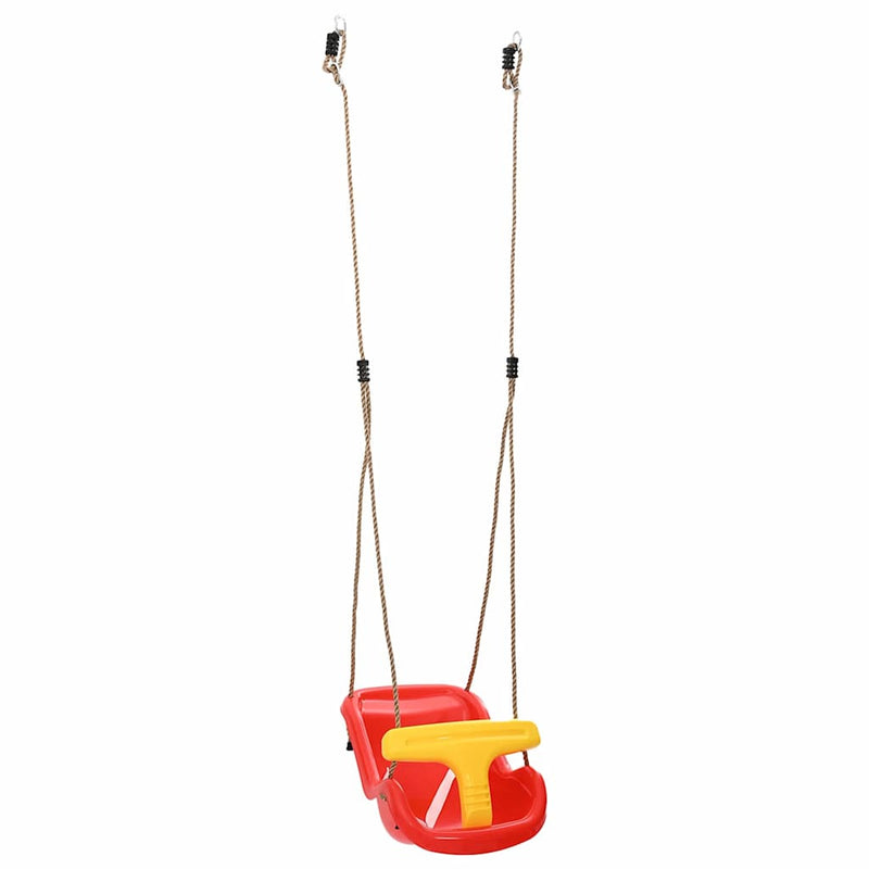 Load image into Gallery viewer, Vidaxl babyschommel 2 pcs rood 36 x 43 x 42 cm kunststof
