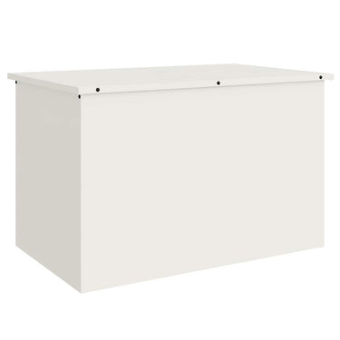 Vidaxl buitenopslagdoos wit 80 x 50,5 x 50 cm staal